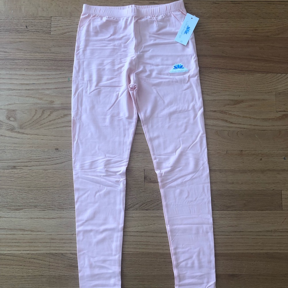 Peach Lotus Leggings